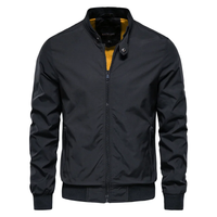 Peter | Men's Lightweight Zip-Through Bomber Jacket for Transitional Wear