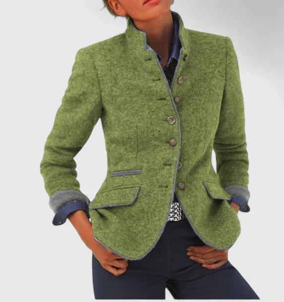 Women's Purple Knitted Cardigan