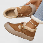 Wide fit boots with cushioned insole, product still life