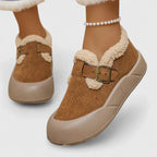 Wide fit boots with cushioned insole, product still life