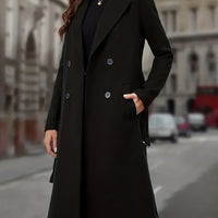 Arwen | Women's Double-Breasted Long Coat