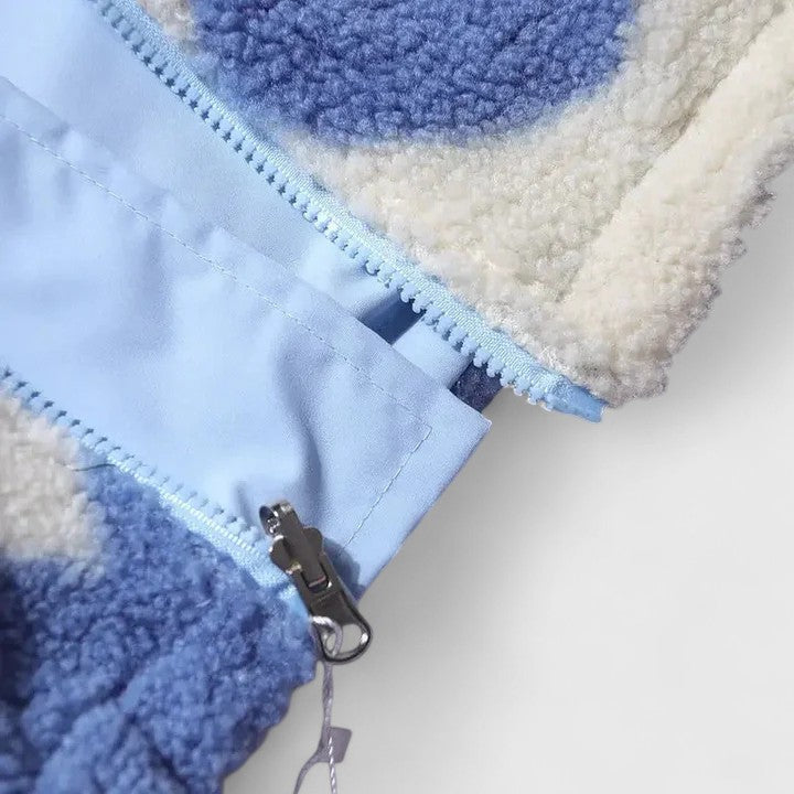 Women's Sherpa-Lined Fleece Jacket