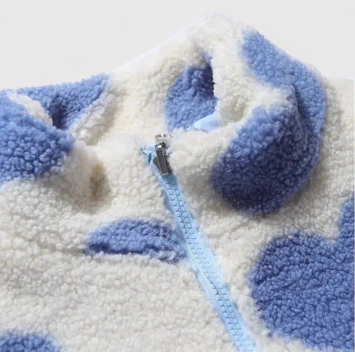 Women's Sherpa-Lined Fleece Jacket