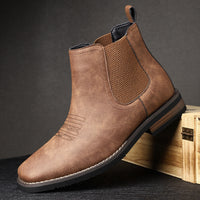 Bruce | Men's Classic Leather Chelsea Boots