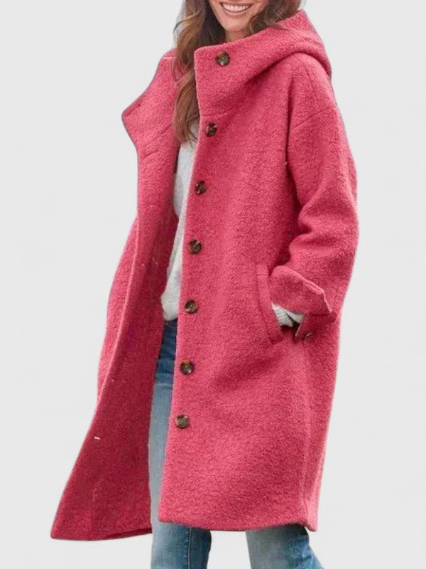 Women's Pink Smart Coat