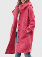 Women's Pink Smart Coat