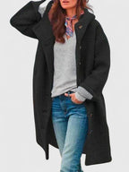 Women's Black Smart Coat