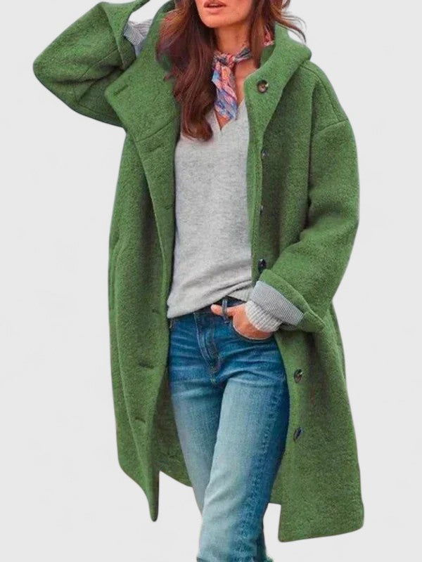 Women's Green Smart Coat
