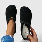 Lace-up comfort loafers, product still life