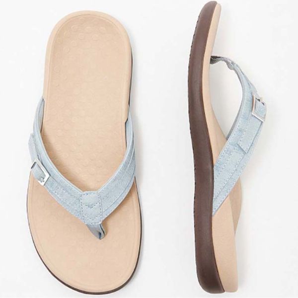 Women's non-slip comfort sandals with adjustable straps, product still life