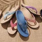 Women's non-slip comfort sandals with adjustable straps, product still life