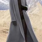Long winter coat, additional angle