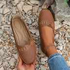 Casual slip-on shoes, side view