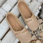 Casual slip-on shoes, pair shown together