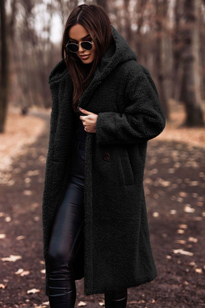 Women's Black Winter Coat