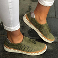 Women's comfort slip-on shoes, product still life