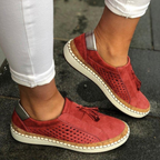 Women's comfort slip-on shoes, product still life