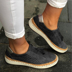 Women's comfort slip-on shoes, product still life