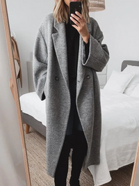 Ella | Women's Classic Tailored Autumn Overcoat, Smart Layering