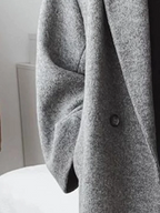 Women's Brown Tailored Overcoat