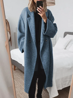 Women's Brown Tailored Overcoat