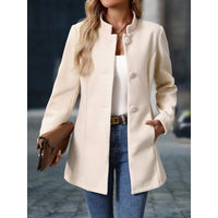Clarice | Women's Stand-Collar Coat