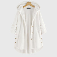 Jemima | Women's Hooded Zip-Through Fleece Jacket for Autumn Layering