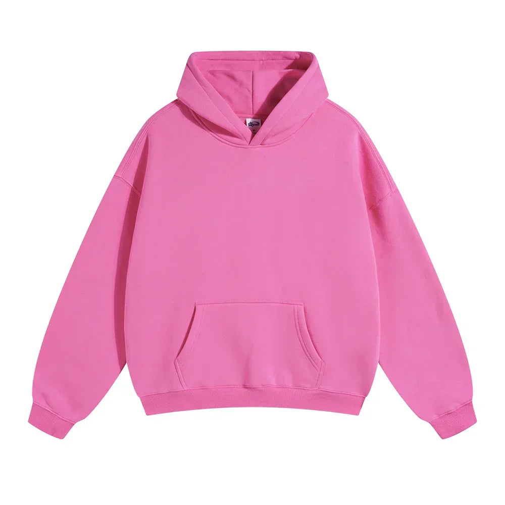 Men's oversized fleece lined hoodie
