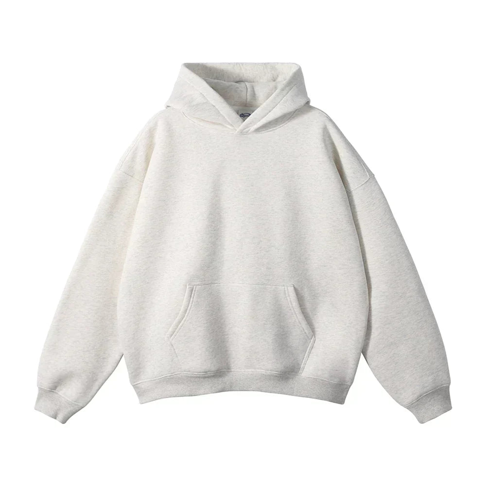 Men's oversized fleece lined hoodie