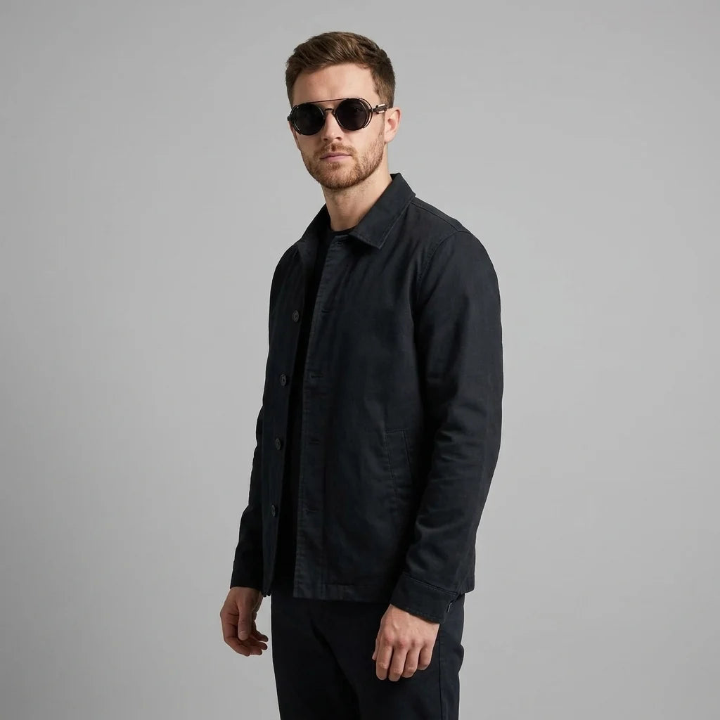Men's round steampunk sunglasses