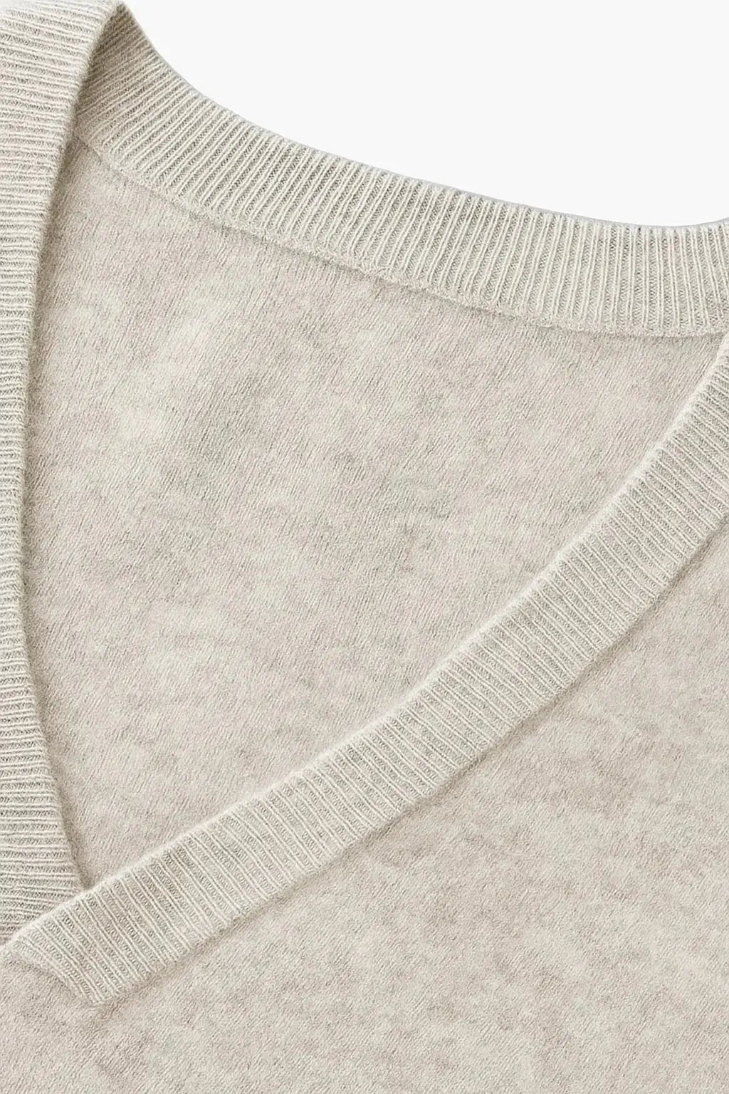 Men's merino wool v-neck button-up cardigan