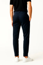 Men's stretch cotton straight fit chinos