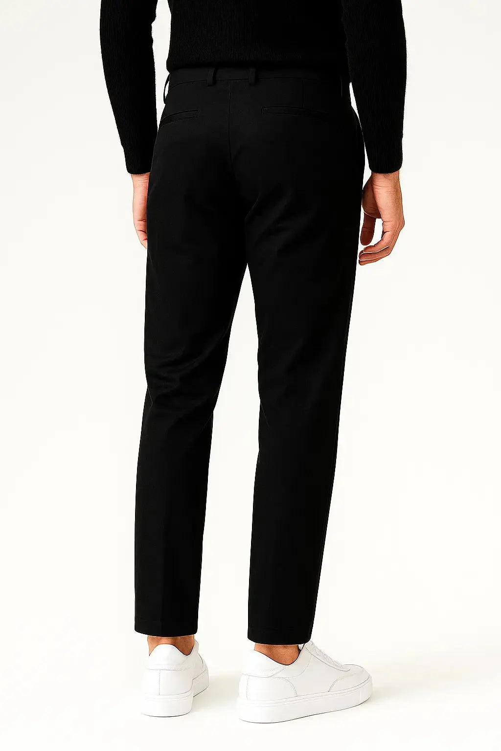 Men's stretch cotton straight fit chinos