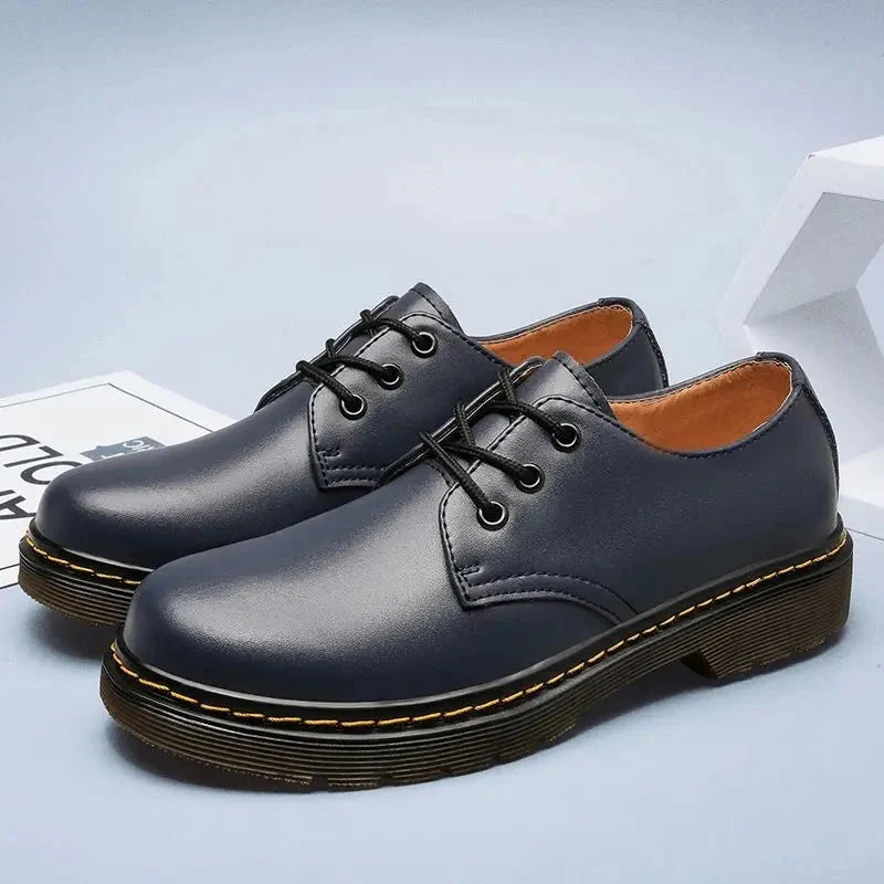 Men's lace-up oxford shoes