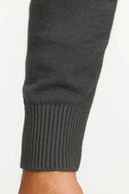 Men's cotton blend quarter zip jumper