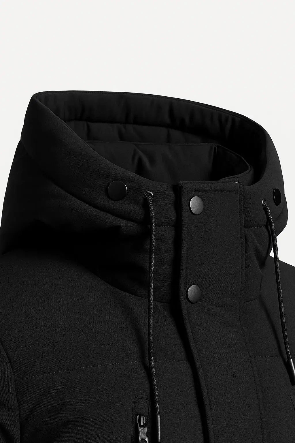 Men's hooded down puffer jacket