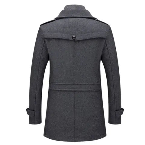 Men's two-piece insulated overcoat