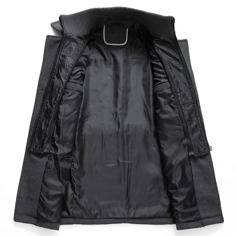 Men's two-piece insulated overcoat