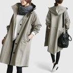 Women's Gray Long Coat