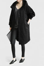 Women's Green Long Coat
