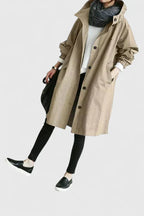 Women's Red Long Coat