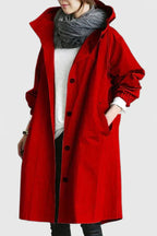 Women's Pink Long Coat