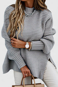Elsie | Women's Oversized Chunky Knit Waffle Autumn Jumper