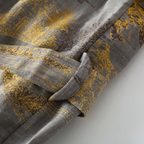 Kimono-style dressing gown, product still life