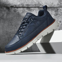 Brendan | Men's Supportive Leather Trainers