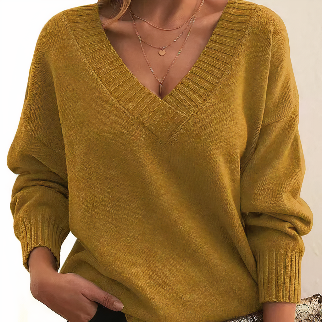 Dark grey cashmere blend crew neck jumper with a soft, warm feel for autumn layering