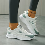 Lightweight everyday trainers with breathable knit upper, product still life