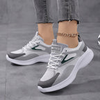 Lightweight everyday trainers with breathable knit upper, product still life