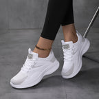 Lightweight everyday trainers with breathable knit upper, product still life