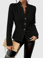 Women's Beige Casual Jacket